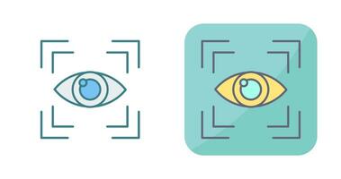 Eye Scan Vector Icon