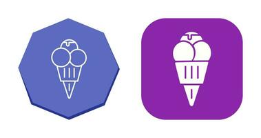 icono de vector de helado