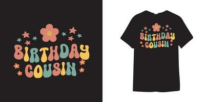 Groovy tshirt design vector