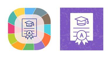 Report Card Vector Icon