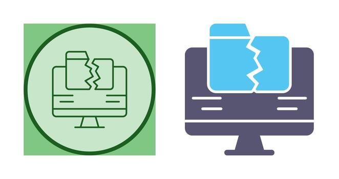 Data Loss Vector Icon