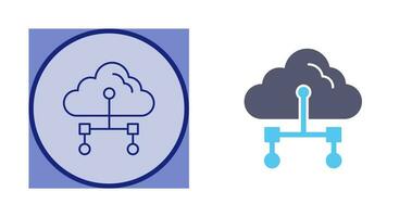 Internet Cloud Vector Icon