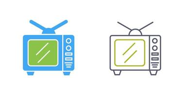 icono de vector de tv