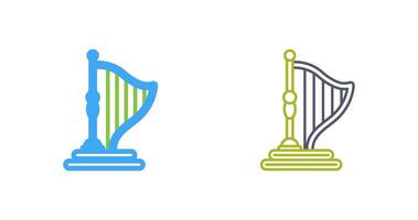 Harp Vector Icon