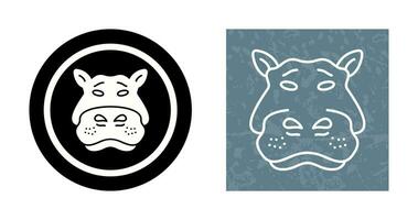 Hippo Vector Icon