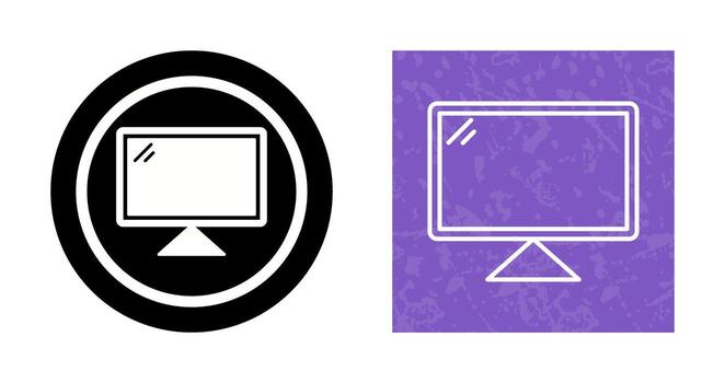 Computer Vector Icon