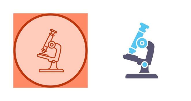 Microscope Vector Icon