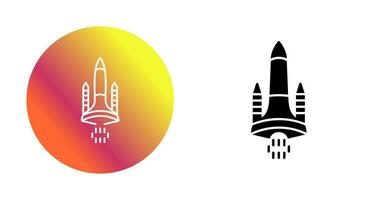 Space Shuttle Vector Icon