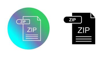 ZIP Vector Icon