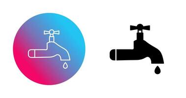 Water Tap Vector Icon