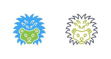 Hedgehog Vector Icon