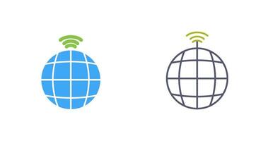 Global Signals Vector Icon