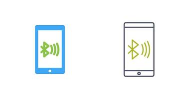 icono de vector de dispositivo conectado