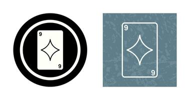 Diamonds Card Vector Icon