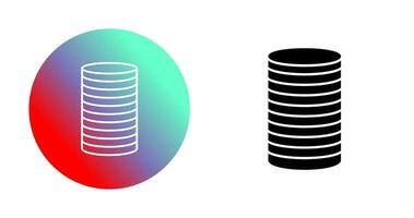 Stack of Coins Vector Icon