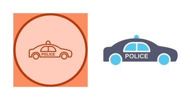 Police Car Vector Icon