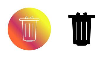 Garbage Vector Icon