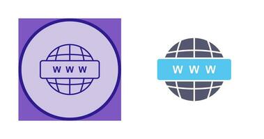 World Wide Web Vector Icon