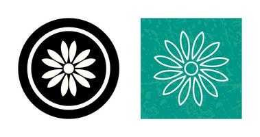 Unique Flower Vector Icon