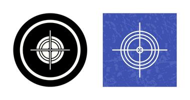 Unique Target Vector Icon