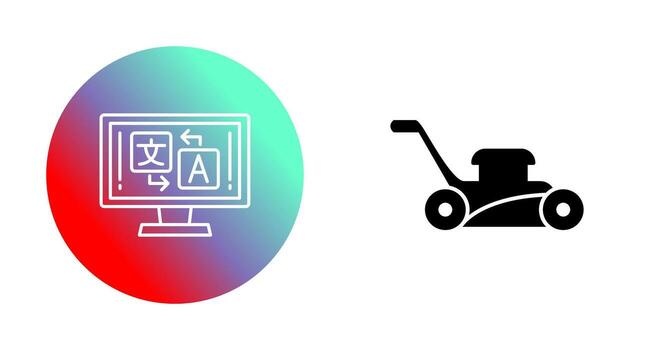 icono de vector de idioma