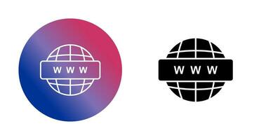 World Wide Web Vector Icon