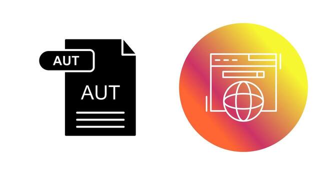 icono de vector de navegador