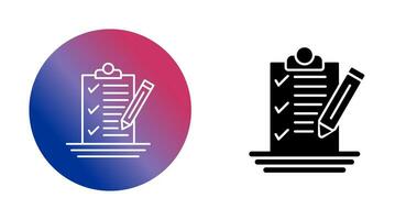 Check List Vector Icon
