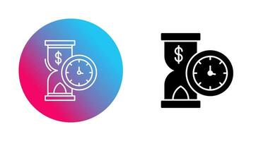 Time is Money Vector Icon