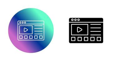 Online Tutorials Vector Icon