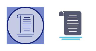 Document Vector Icon