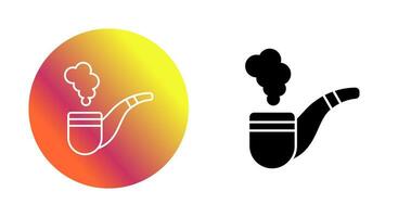 Smoke Pipe Vector Icon