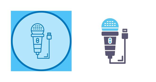 Microphone Vector Icon