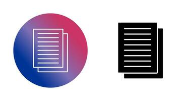 Document Vector Icon