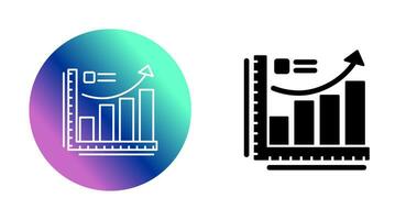 Growth Chart Vector Icon