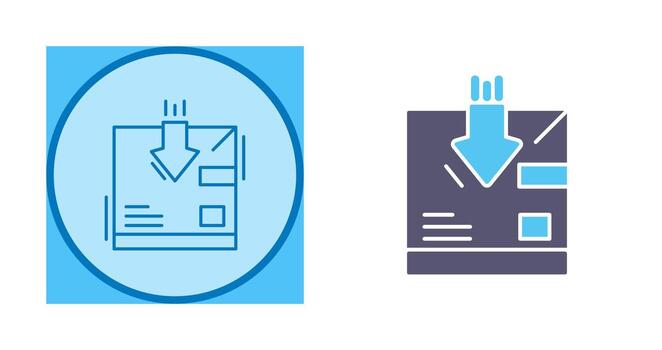 icono de vector de retorno