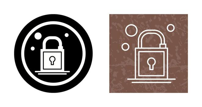 icono de vector de bloqueo