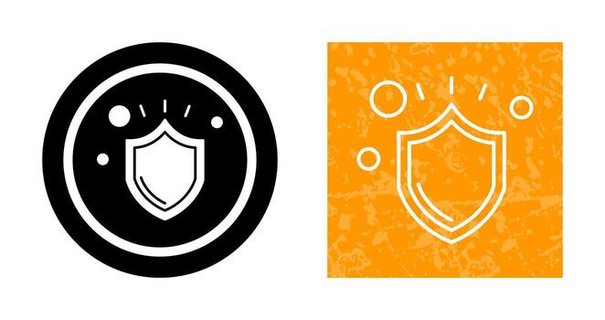 icono de vector de escudo
