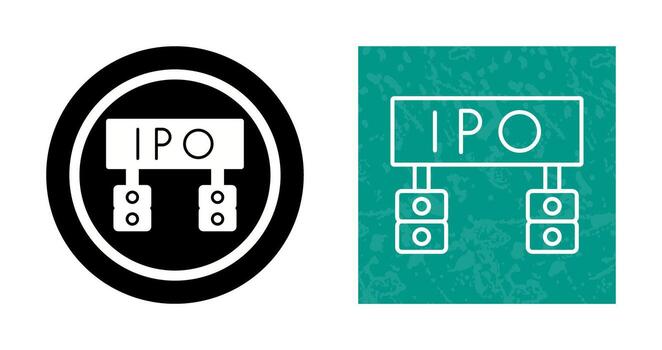Ipo Vector Icon