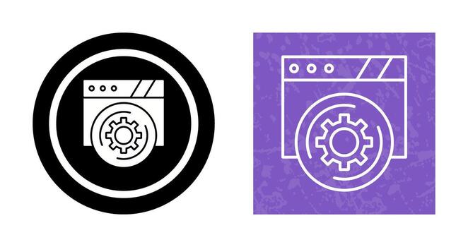 icono de vector de configuración