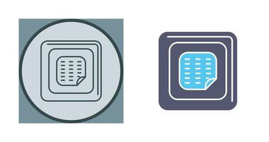 Nicotine Patch Vector Icon