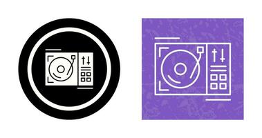 Turntable Vector Icon