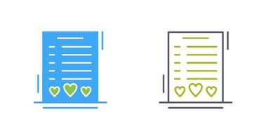 Wishlist Vector Icon