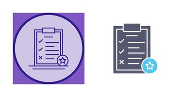 Task List Vector Icon