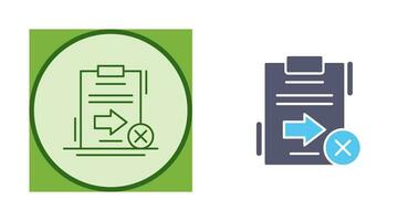 Send Failed Vector Icon