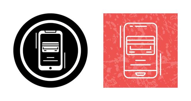 icono de vector de método de pago