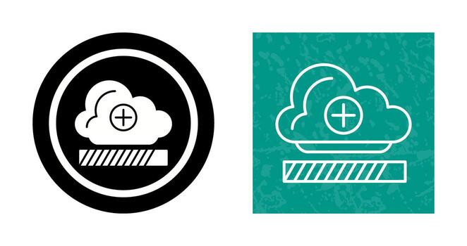 icono de vector de carga