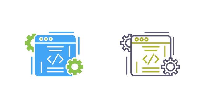 Coding Vector Icon