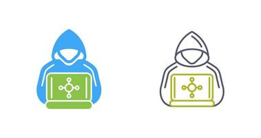Hacker Vector Icon