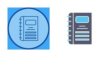 Notebook Vector Icon